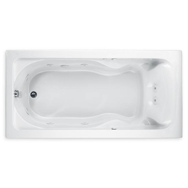 American Standard Cadet® 72 x 42-Inch Drop-In Bathtub With EverClean® Hydromassage System