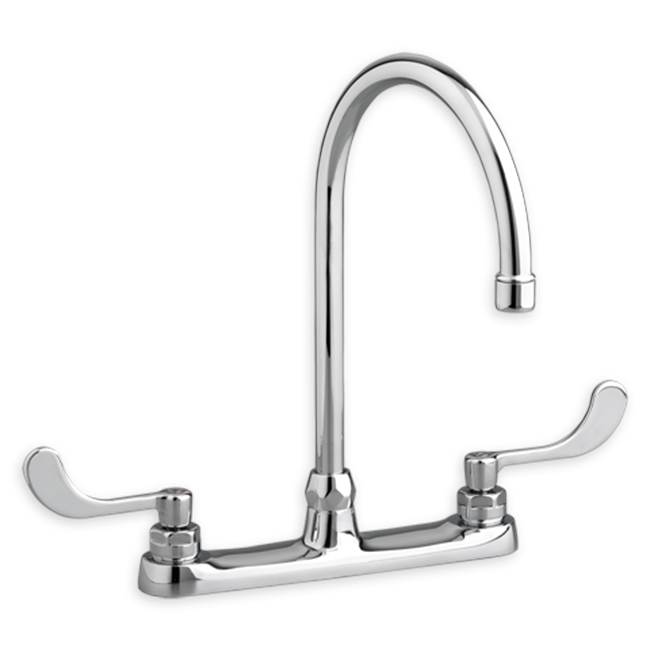 American Standard Monterrey® Top Mount Kitchen Faucet With Gooseneck Spout and Wrist Blade Handles 1.5 gpm/5.7 Lpf