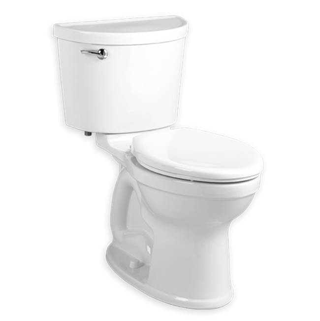 American Standard Champion PRO Two-Piece 1.28 gpf/4.8 Lpf Chair Height Elongated Toilet Less Seat