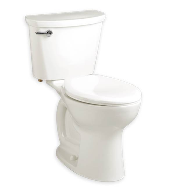 American Standard Cadet® PRO Two-Piece 1.28 gpf/4.8 Lpf Compact Chair Height Elongated Toilet Less Seat