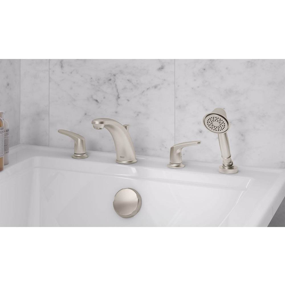 American Standard Colony® PRO Bathtub Faucet Trim With Lever Handles and Personal Shower for Flash® Rough-In Valve