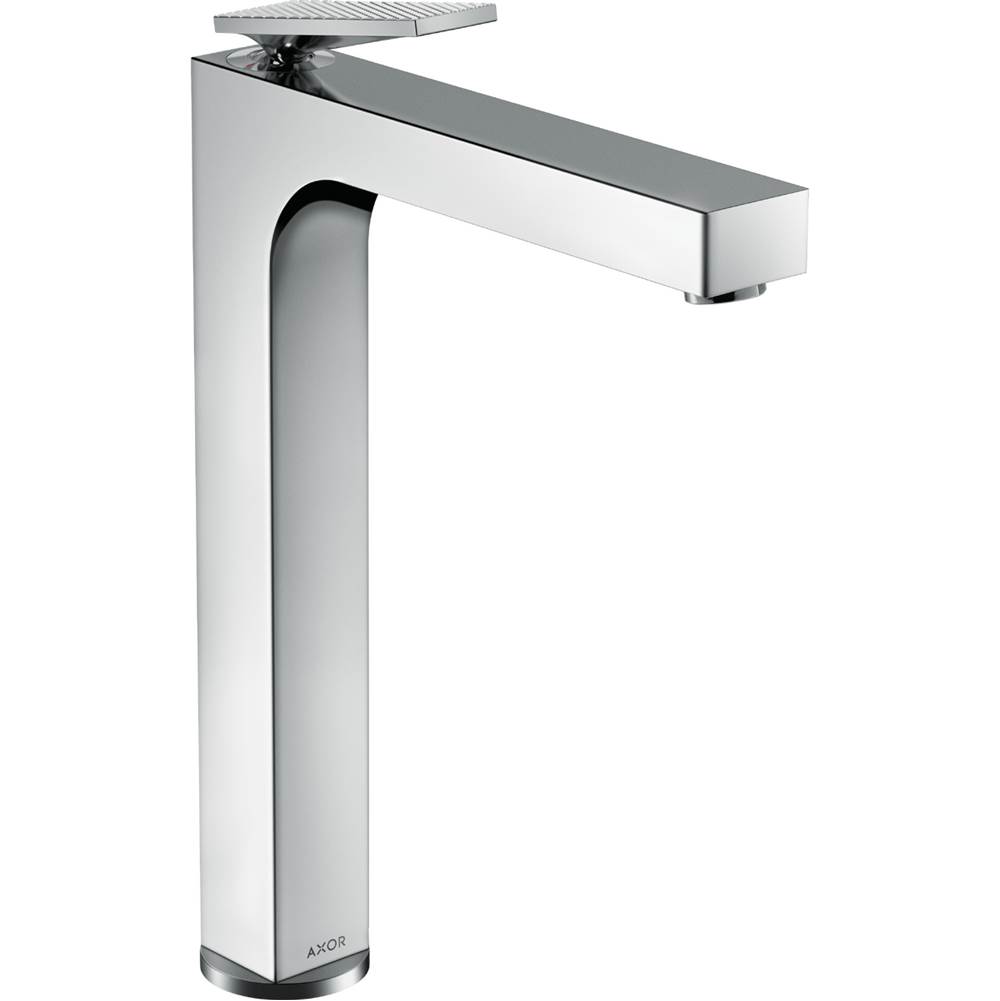 Axor Citterio Single-Hole Faucet 280 with Pop-Up Drain- Rhombic Cut, 1.2 GPM in Chrome