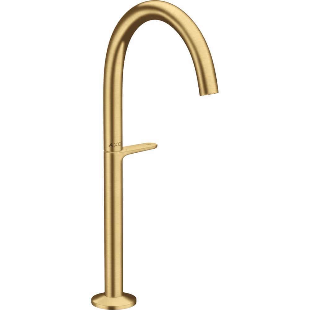 Axor ONE Single-Hole Faucet Select 260, 1.2 GPM in Brushed Gold Optic