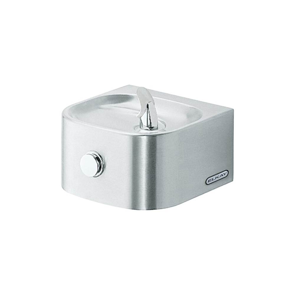 Elkay Soft Sides Single Fountain Non-Filtered Non-Refrigerated, Freeze Resistant Stainless