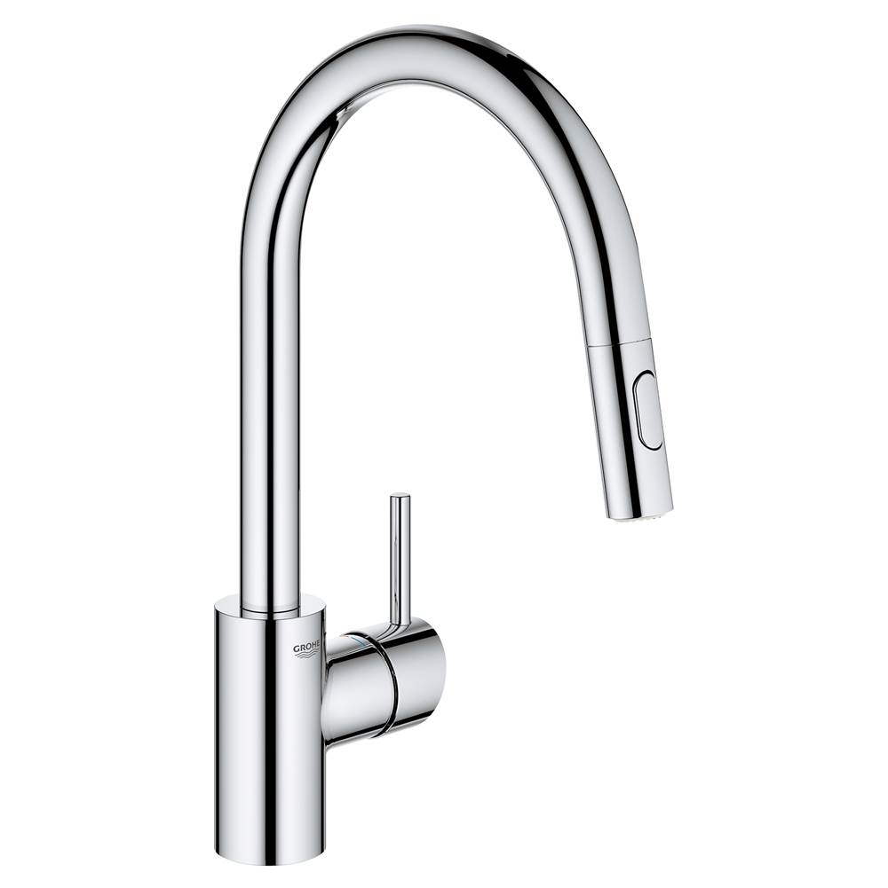 Grohe Single-Handle Pull Down Kitchen Faucet Dual Spray 1.5 GPM