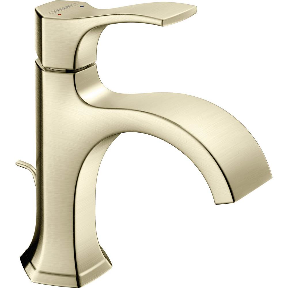 Hansgrohe Locarno Single-Hole Faucet 110 with Pop-Up Drain, 1.2 GPM in Brushed Nickel