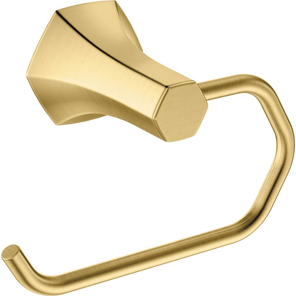 Hansgrohe Locarno Toilet Paper Holder in Brushed Gold Optic