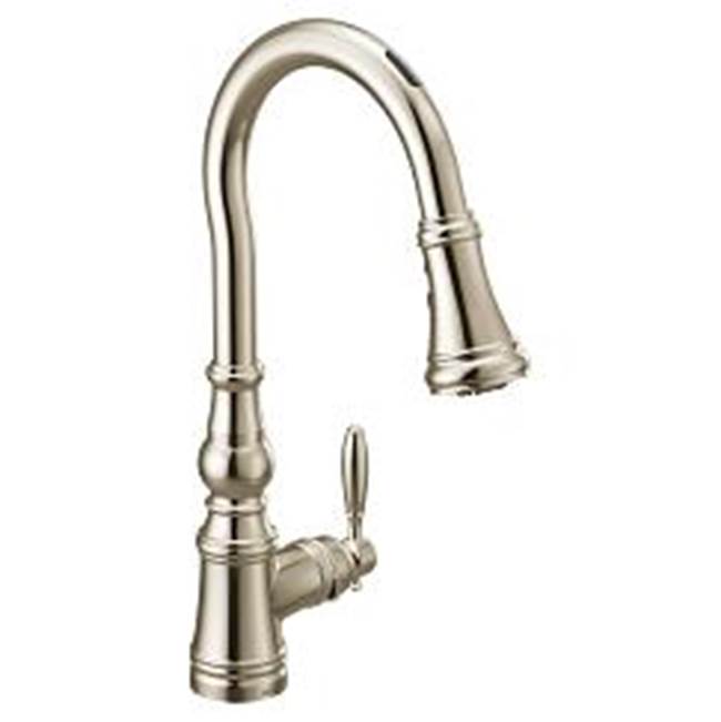 Moen Polished Nickel One-Handle Pulldown Kitchen Faucet