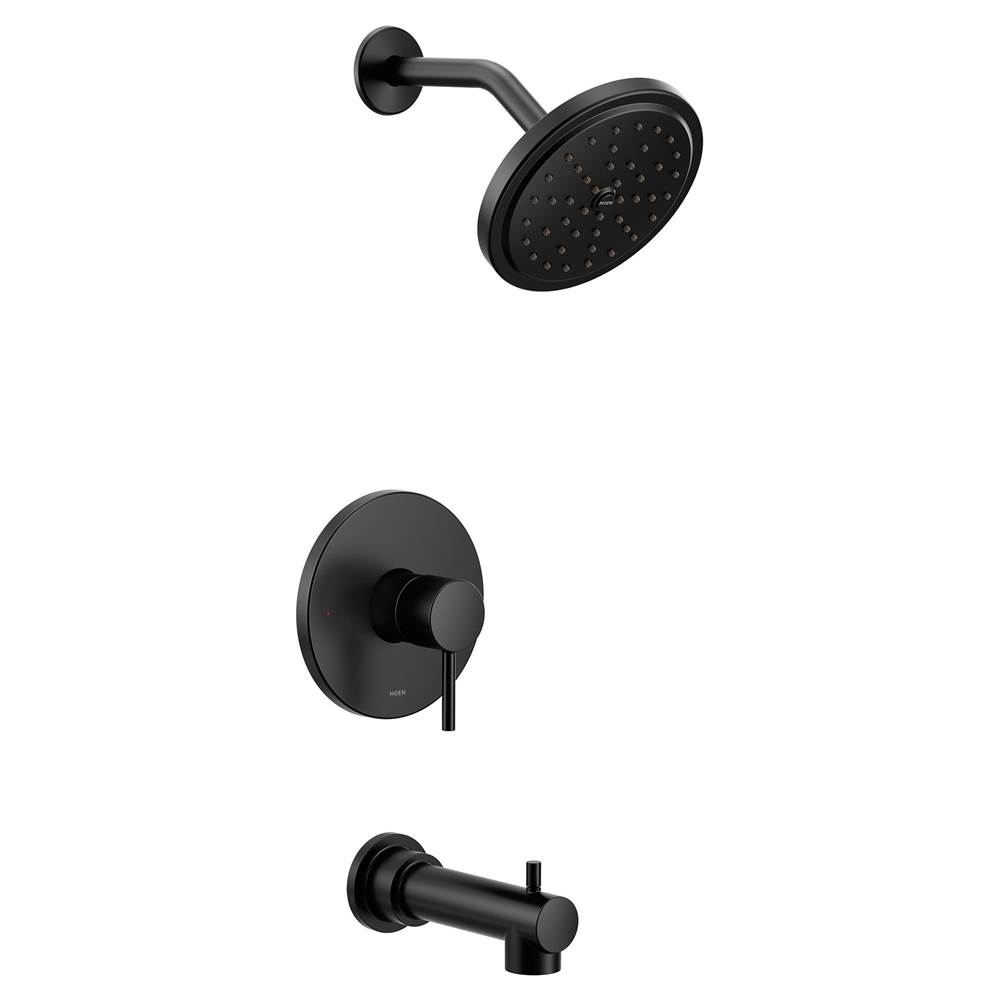Moen Align M-CORE 3-Series 1-Handle Eco-Performance Tub and Shower Trim Kit in Matte Black (Valve Sold Separately)