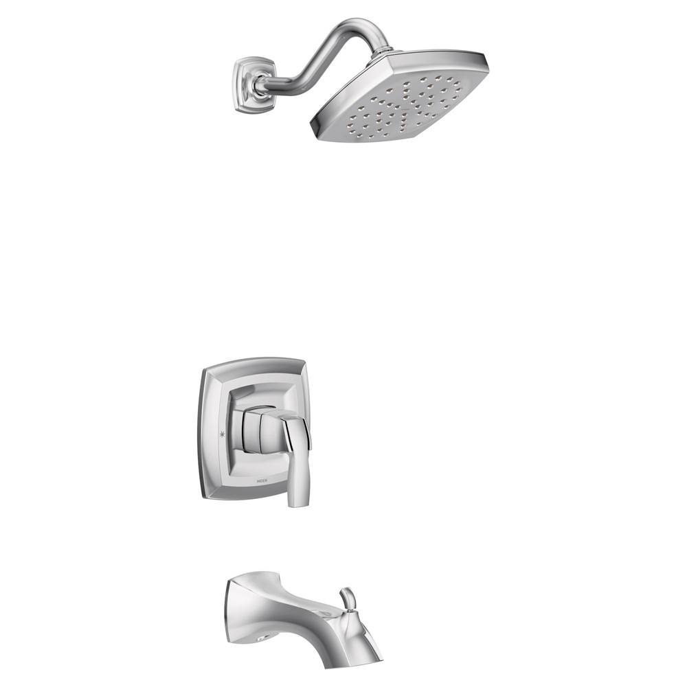Moen Voss M-CORE 3-Series 1-Handle Eco-Performance Tub and Shower Trim Kit in Chrome (Valve Sold Separately)