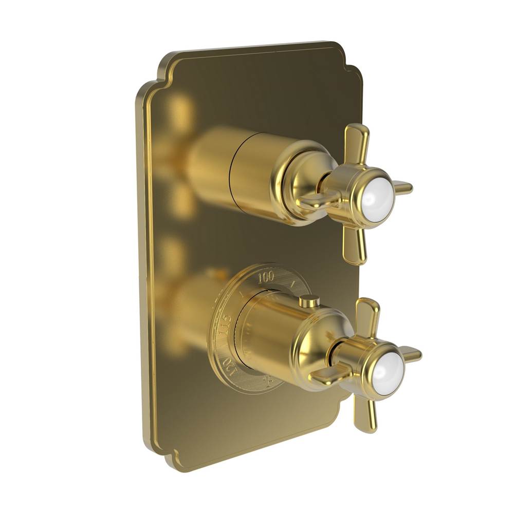 Newport Brass Fairfield 1/2'' Square Thermostatic Trim Plate with Handle