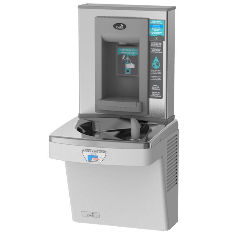 Oasis Water Coolers and Fountains Contactless Versacooler Ii With Contactless Versafiller