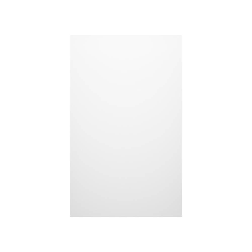 Swan SS-6060-1 60 x 60 Swanstone Smooth Glue up Bath Single Wall Panel in White