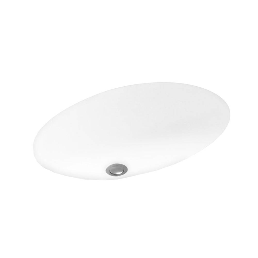 Swan UL-1613 13 x 16 Swanstone Undermount Single Bowl Sink in White