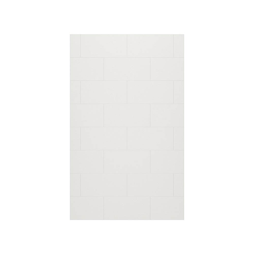 Swan TSMK-7262-1 62 x 72 Swanstone® Traditional Subway Tile Glue up Bathtub and Shower Single Wall Panel in Birch