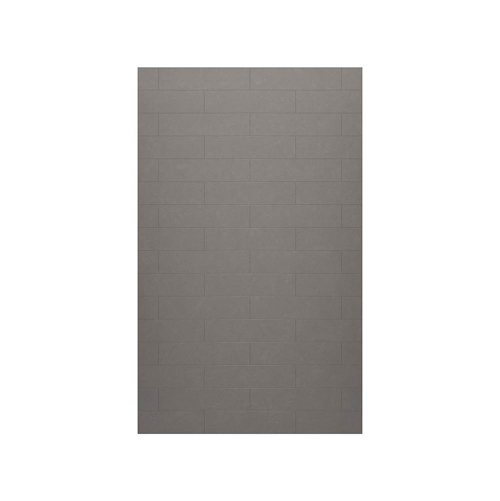 Swan MSMK-7230-1 30 x 72 Swanstone® Modern Subway Tile Glue up Bathtub and Shower Single Wall Panel in Sandstone