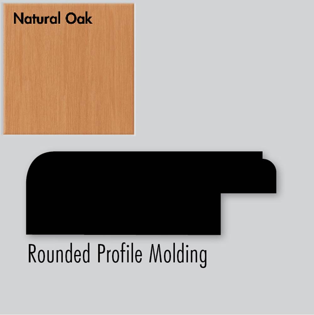 Strasser Woodenworks 2.25 X .75 X 72 Molding Round Nat Oak