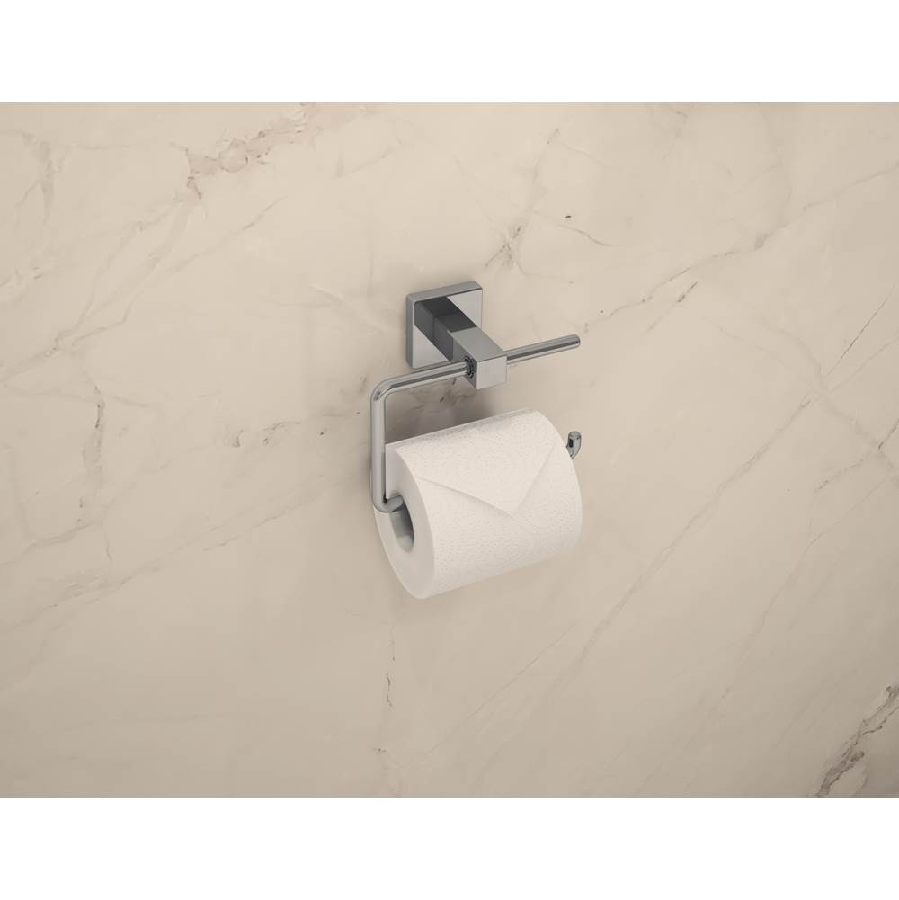 Symmons Duro Wall-Mounted Toilet Paper Holder in Polished Chrome
