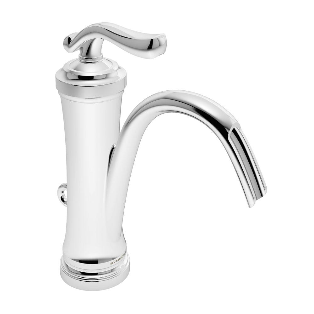Symmons Winslet Single Hole Single-Handle Bathroom Faucet with Drain Assembly in Polished Chrome (2.2 GPM)
