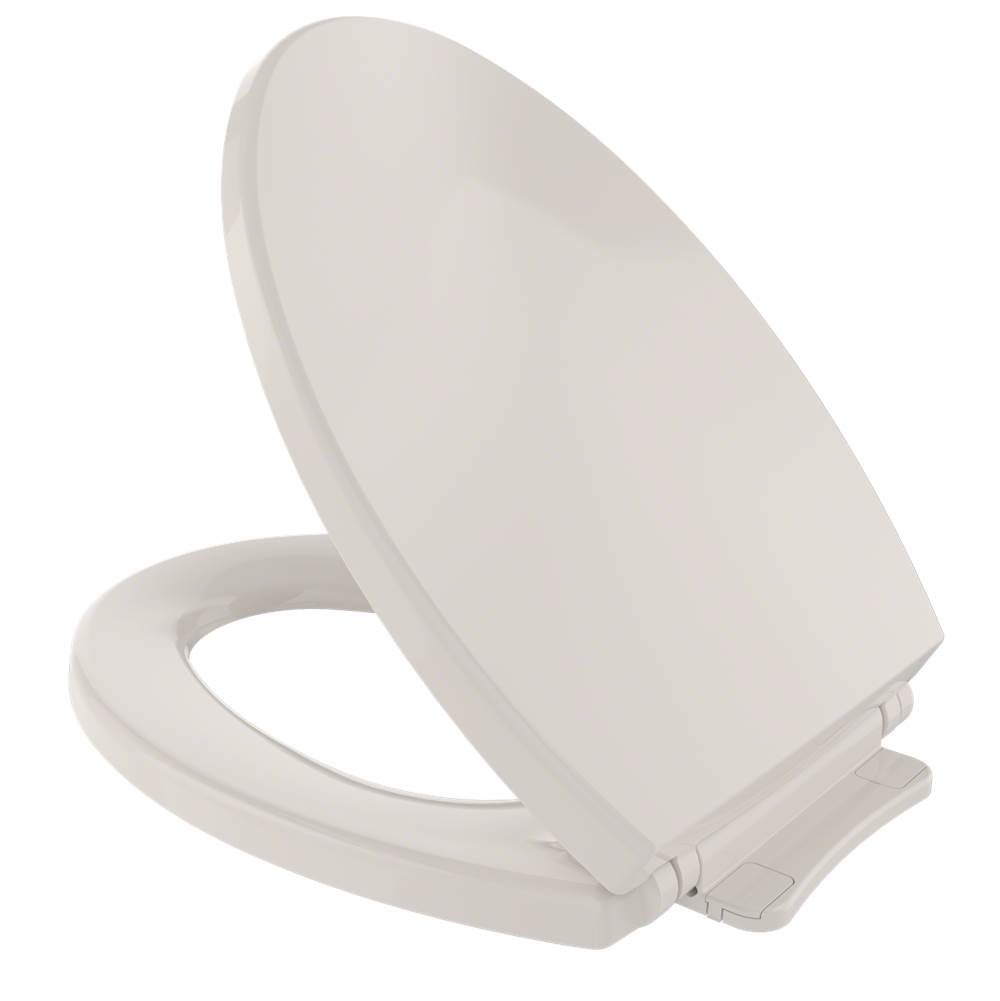 TOTO Toto® Softclose® Non Slamming, Slow Close Elongated Toilet Seat And Lid, Sedona Beige